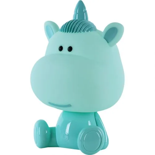 Світильник-нічник LED Unicorn з акумулятором зелений для дитячої спальні нічний світильник RGB