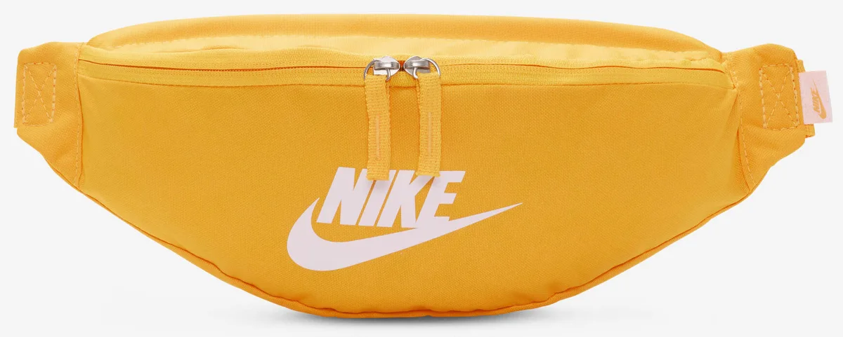Сумка на пояс NIKE поліестер 41х10х15 см жовта 3 л унісекс