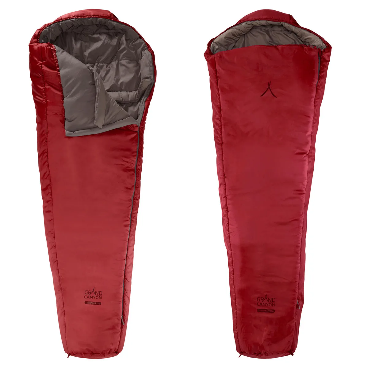 Спальный мешок Grand Canyon Polyester 225х85 см Красный