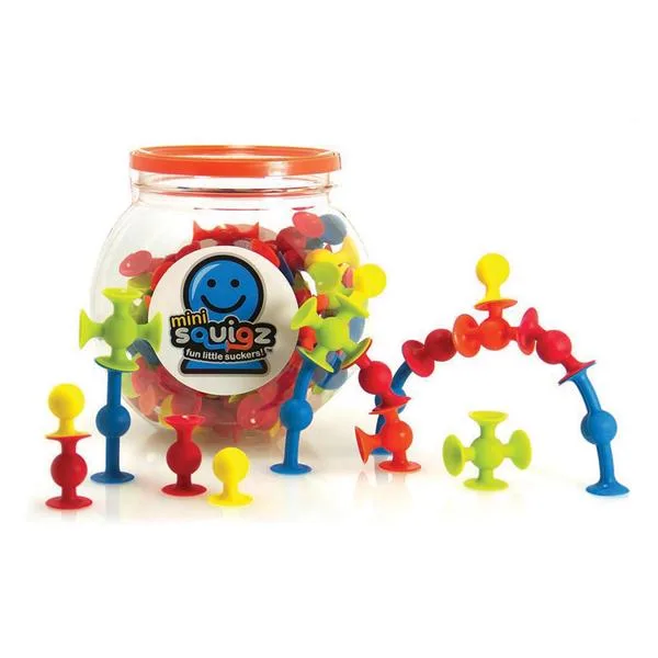Конструктор Fat Brain Toys силіконовий 75 деталей різнокольоровий