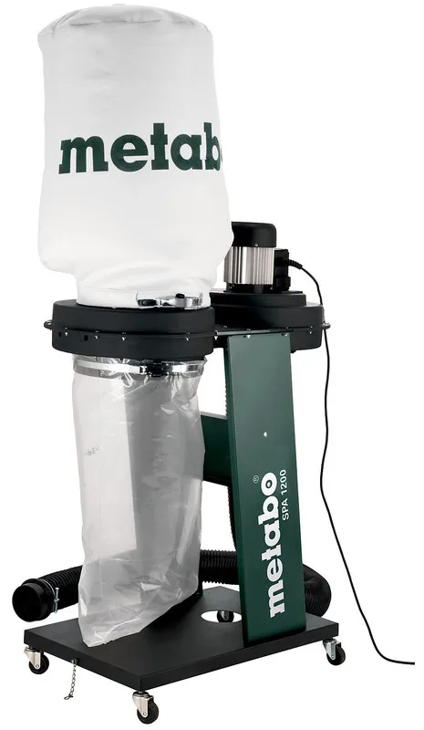 Установка видалення тирси Metabo 830х450х1600 мм 1600 Па 900 м³/год