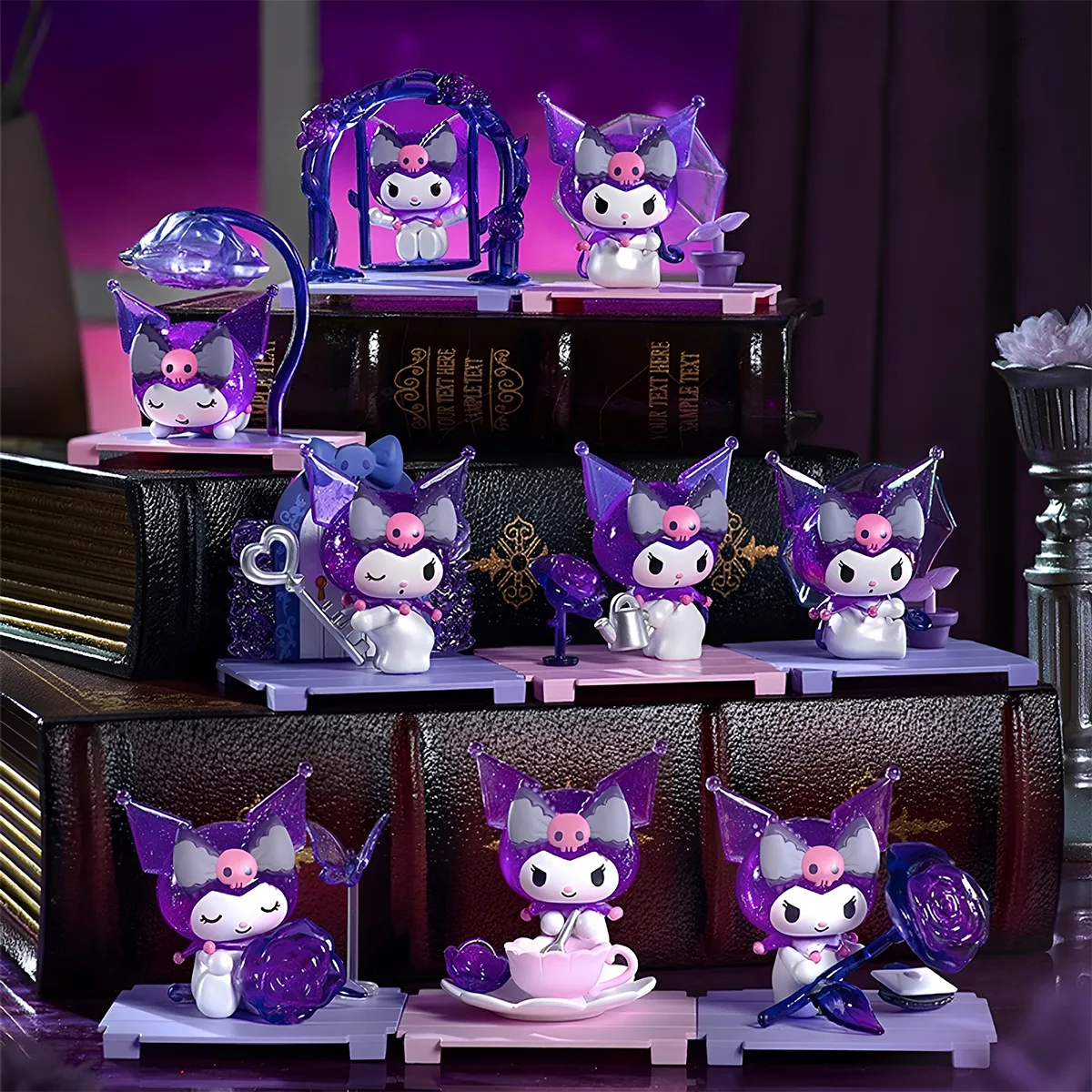 Фігурка-сюрприз Pop Top Kuromi Полівінілхлорид 6 см Рожевий