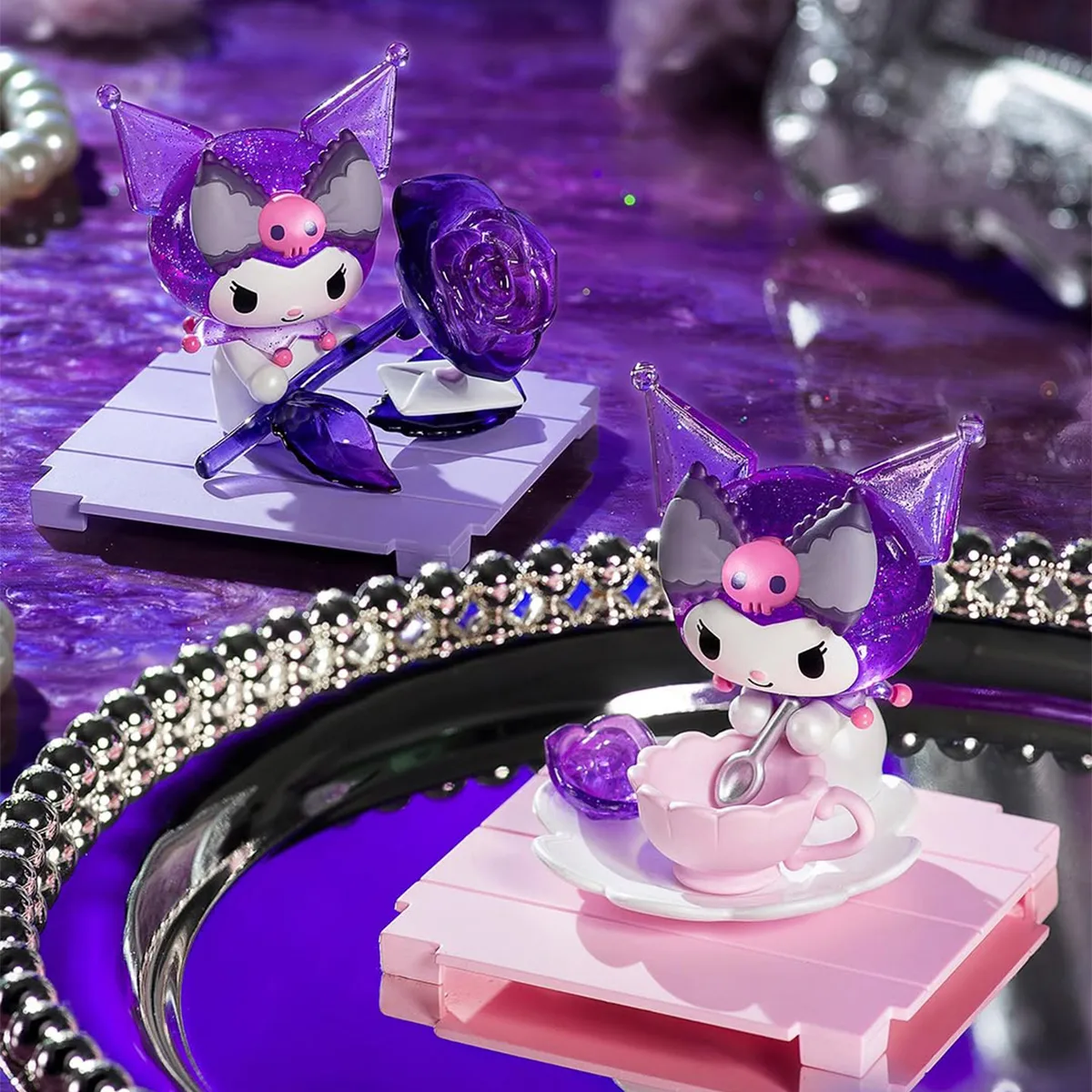 Фігурка-сюрприз Pop Top Kuromi Полівінілхлорид 6 см Рожевий