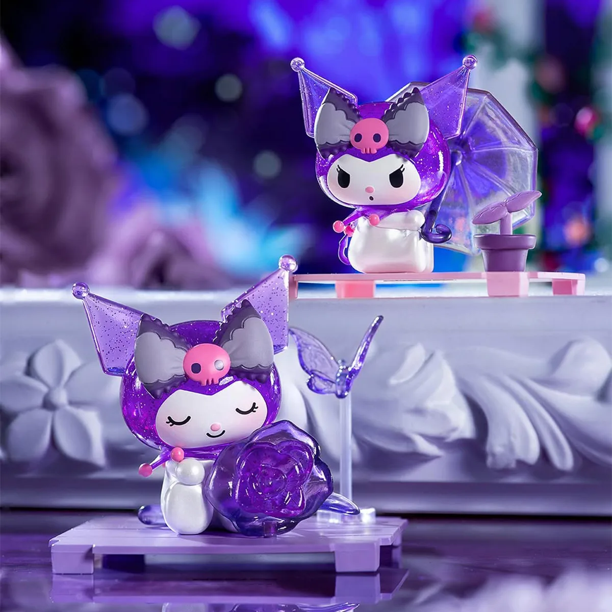 Фігурка-сюрприз Pop Top Kuromi Полівінілхлорид 6 см Рожевий