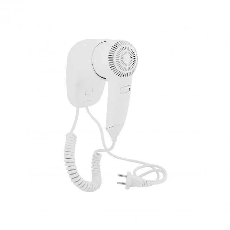 Фен настінний Lidz 01.91 1100 Вт ABS пластик білий 155х145х230 мм