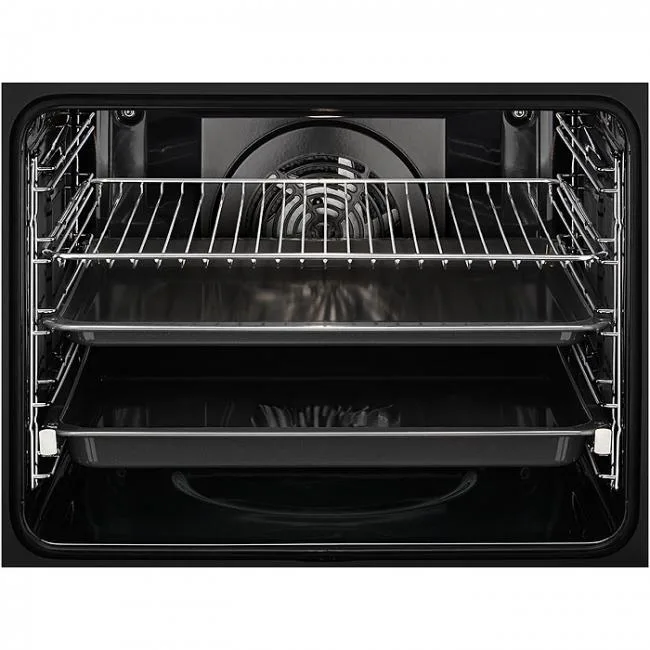 Електрична духова шафа Electrolux Rococo, 72л, клас енергоспоживання A, з конвекцією, чорного кольору.