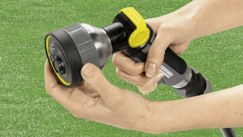 Зрошувач ручний Karcher металевий 4 режими регулювання напору води