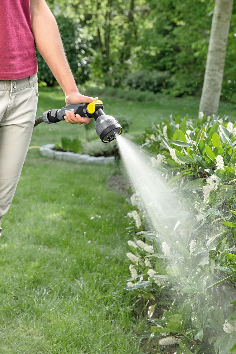 Зрошувач ручний Karcher металевий 4 режими регулювання напору води