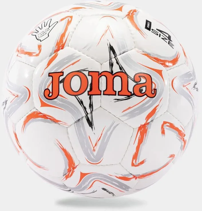 Футбольний м'яч Joma поліуретан 4 білий кораловий
