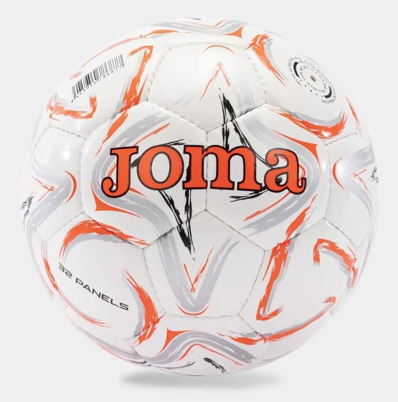 Футбольний м'яч Joma поліуретан 4 білий кораловий