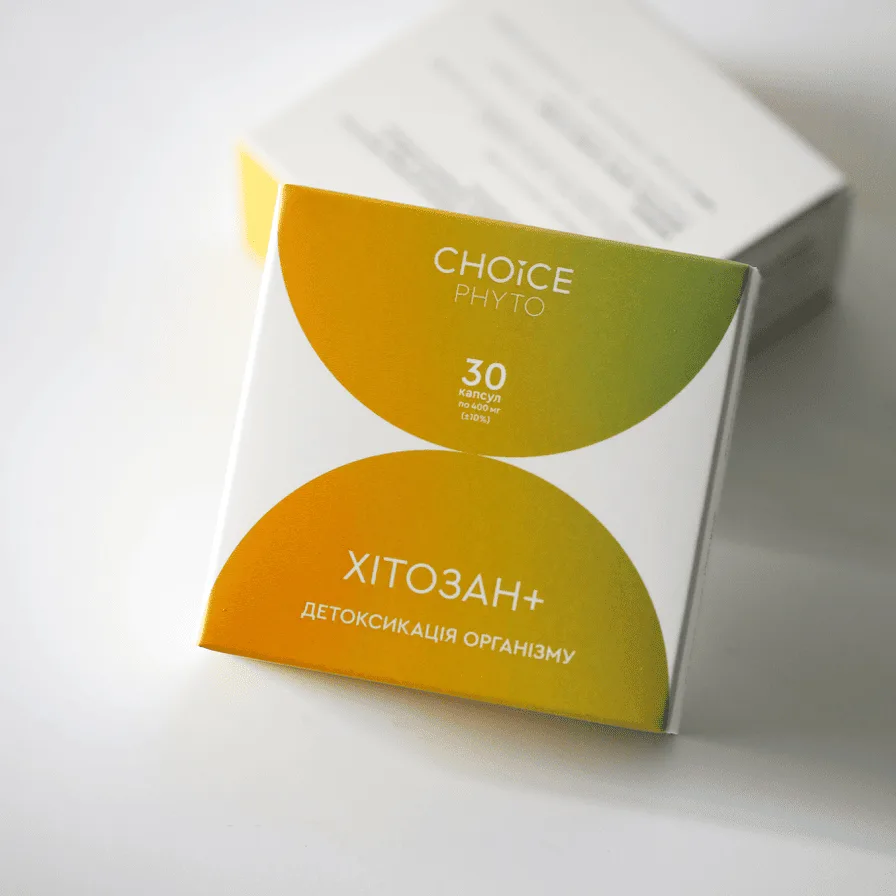 Choice Хітозан+ детоксикація організму 30 кап Чойс