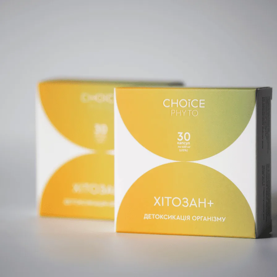 Choice Хітозан+ детоксикація організму 30 кап Чойс