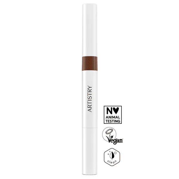 Artistry™ Go Vibrant™ Водостійкий олівець-гель для брів 2-в-1 Dark Brown Амвей