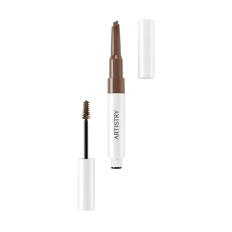 Artistry™ Go Vibrant™ Водостійкий олівець-гель для брів 2-в-1 Dark Brown Амвей