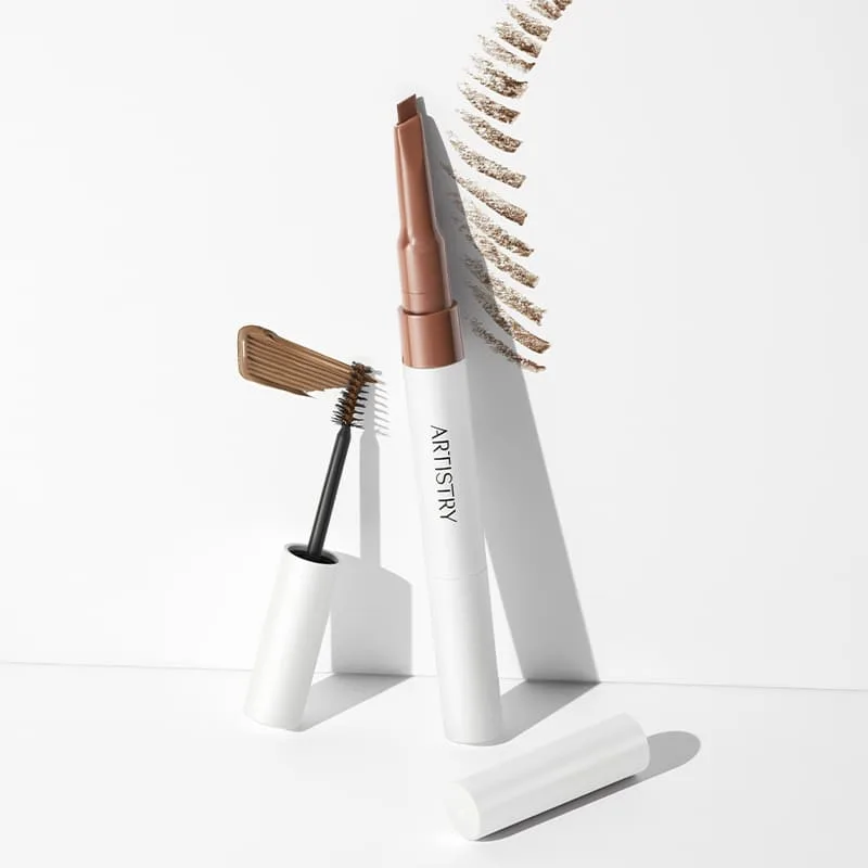 Artistry™ Go Vibrant™ Водостійкий олівець-гель для брів 2-в-1 Dark Brown Амвей