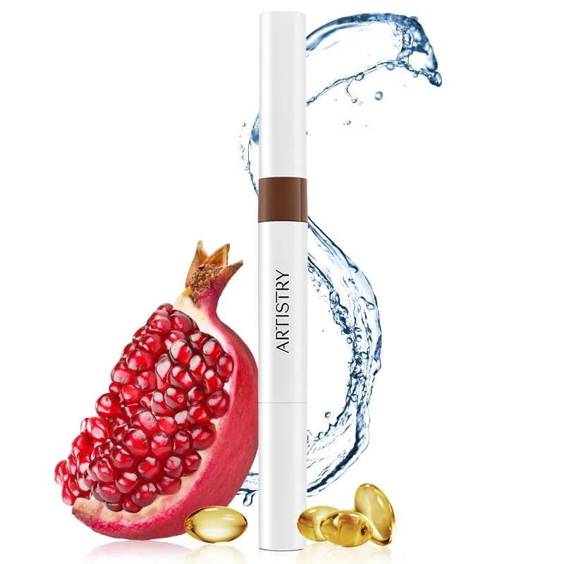 Artistry™ Go Vibrant™ Водостійкий олівець-гель для брів 2-в-1 Dark Brown Амвей