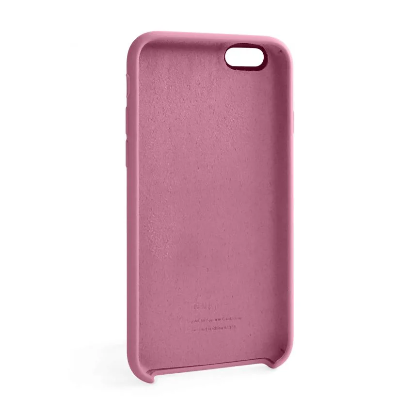 Чохол силиконовий Apple для iPhone 6 6s бордовий