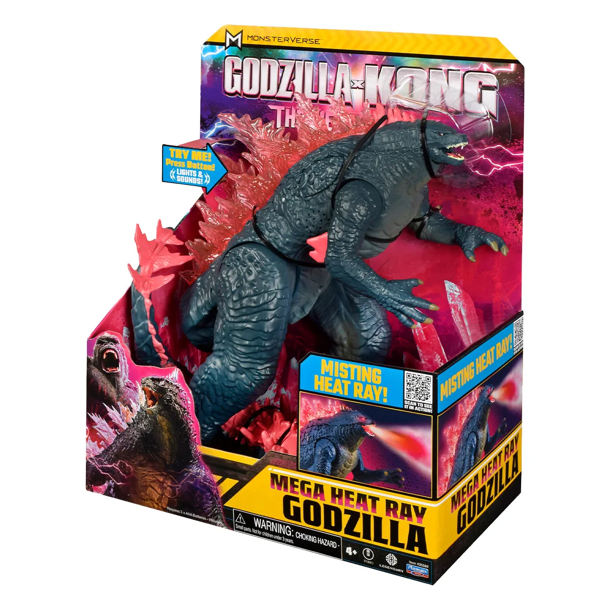 Фігурка МегаҐодзілла Godzilla vs. Kong полімер 33 см зелена