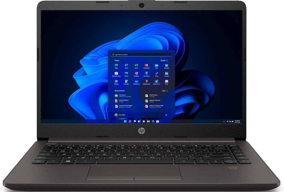 Ноутбук HP 14 дюймов FHD IPS черный Intel Core 5 16GB SSD 512GB