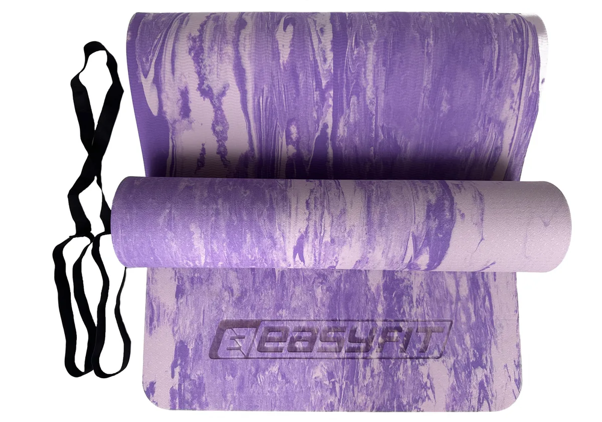 Коврик EasyFit s-EVA 183х61 см 8 мм Фіолетовий