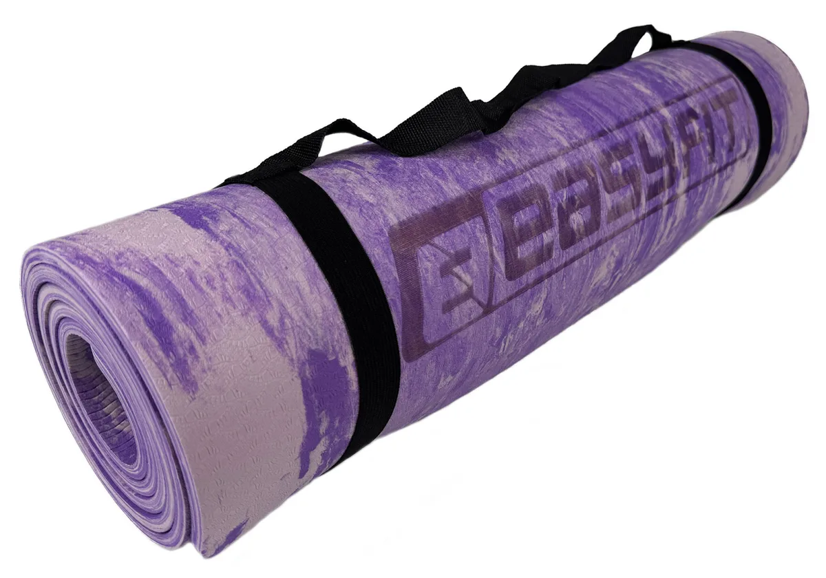 Коврик EasyFit s-EVA 183х61 см 8 мм Фіолетовий