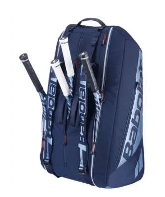 Чохол Babolat поліестер 80х45х35 см синій для 12 ракеток