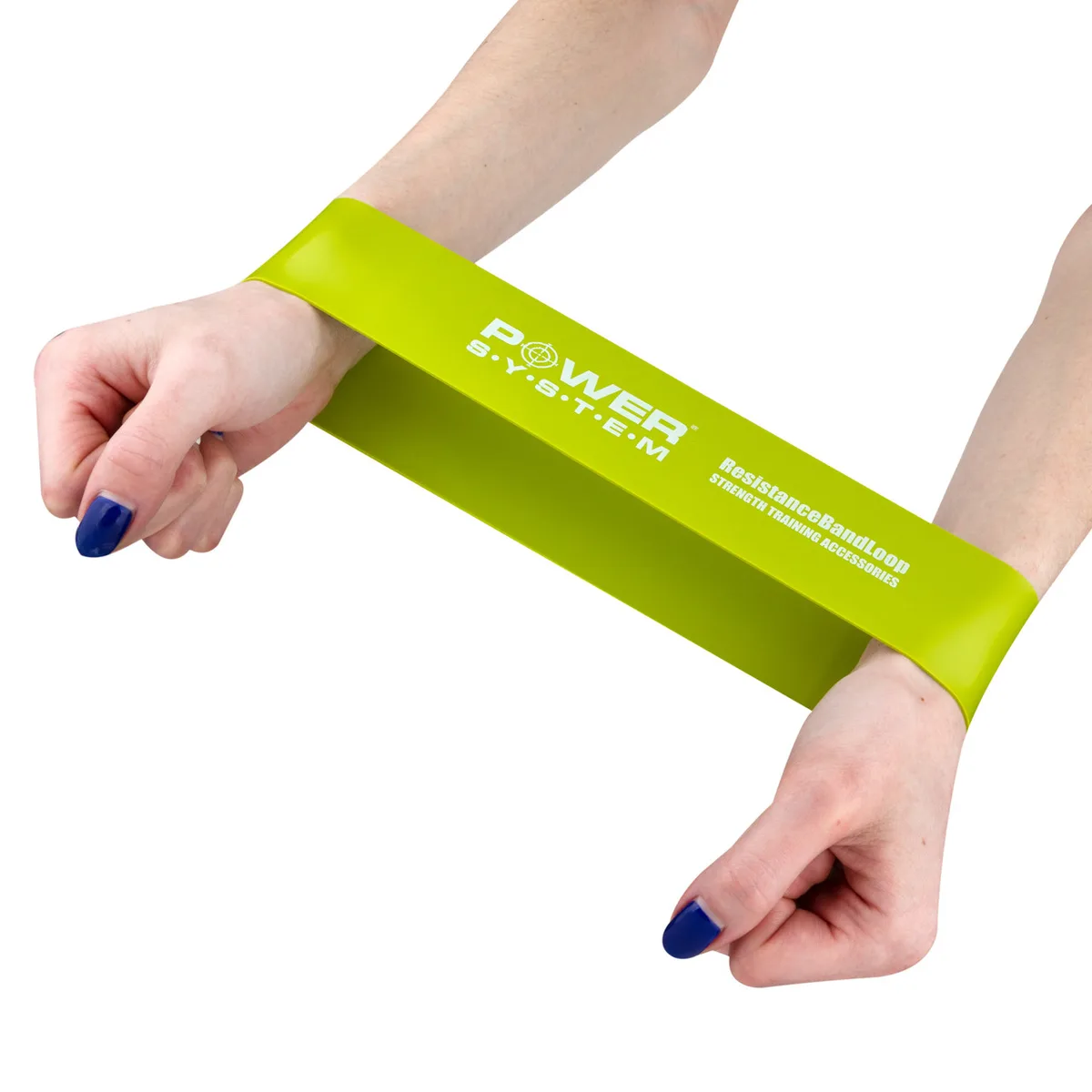 Резинка для фитнеса Active Point латексная 60 см 18 кг зеленая
