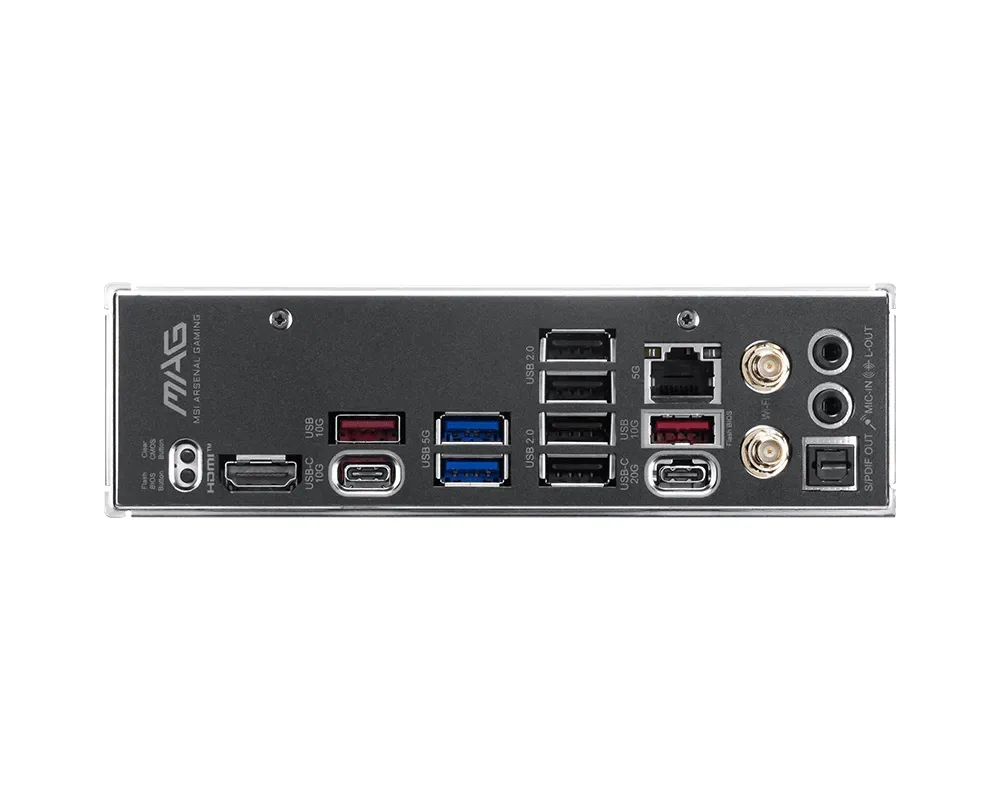 Материнcька плата MSI MAG B850 TOMAHAWK WIFI sAM5 B850 4xDDR5 M.2 HDMI Wi-Fi BT ATX