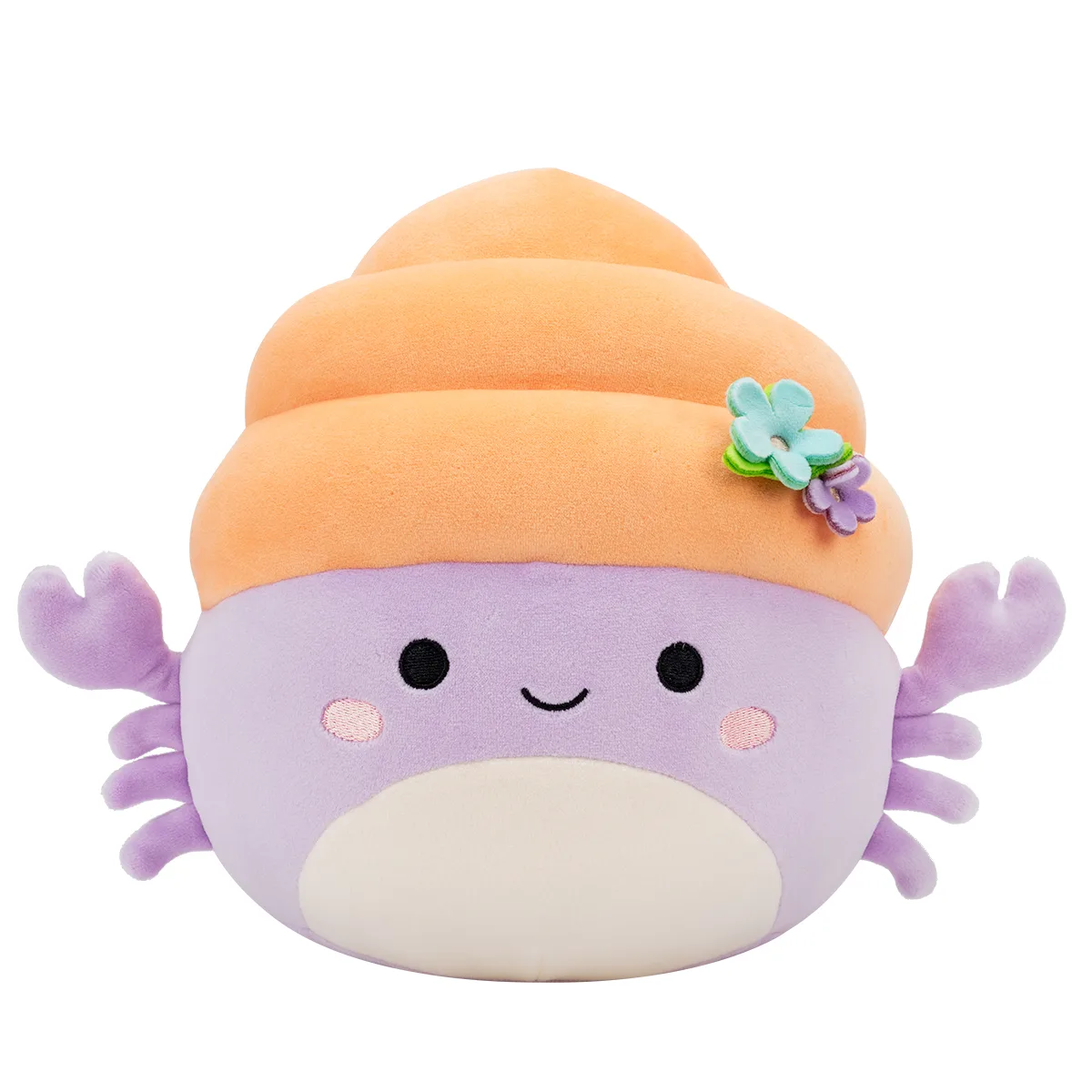 М'яка іграшка Squishmallows Краб-самітник поліестер 19 см