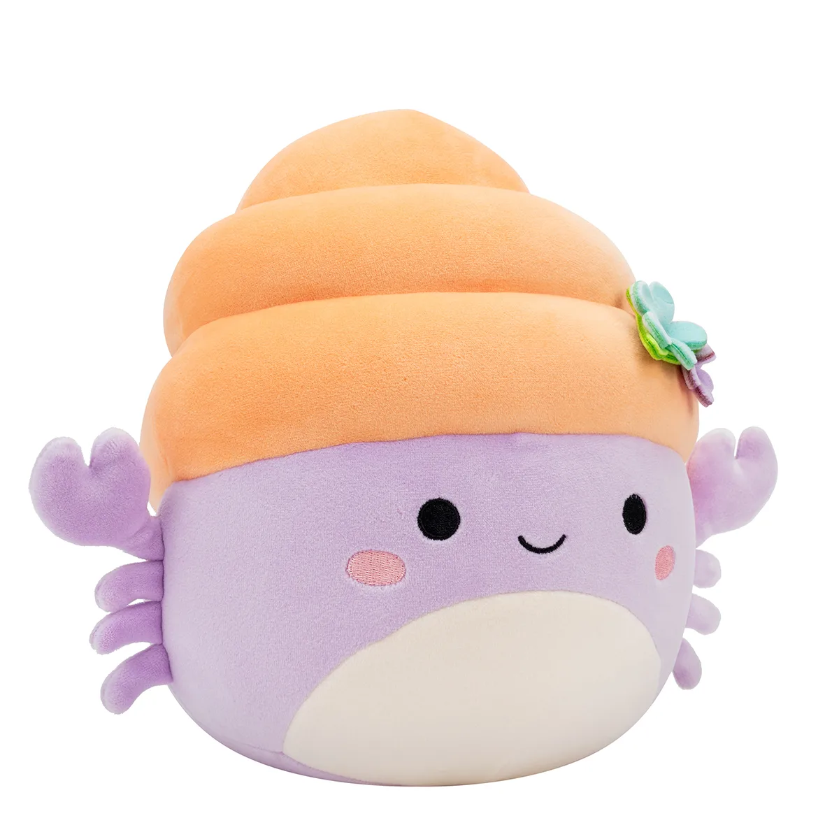 М'яка іграшка Squishmallows Краб-самітник поліестер 19 см
