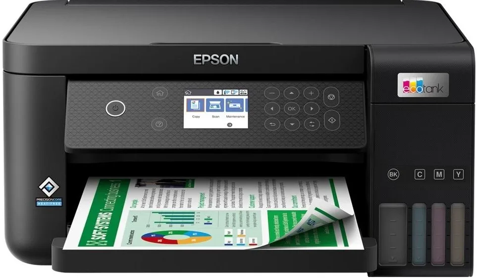 Багатофункціональний принтер Epson EcoTank A4 кольоровий 33 ст/хв Duplex USB Ethernet Wi-Fi