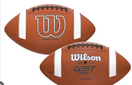 М'яч для американського футболу Wilson композитна шкіра S коричневий жіночий