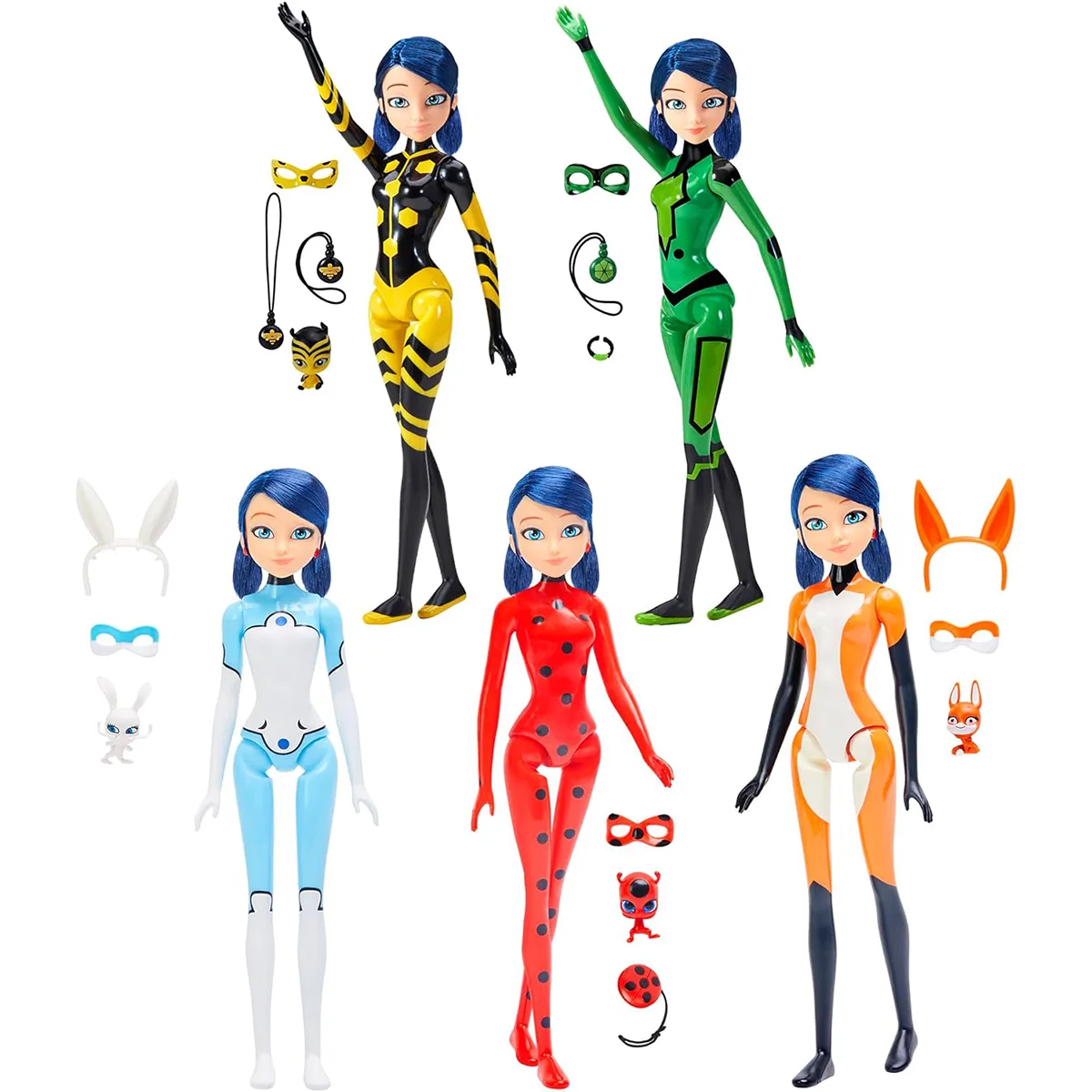 Лялька Леді Баг Miraculous комбіновані матеріали 26 см червона