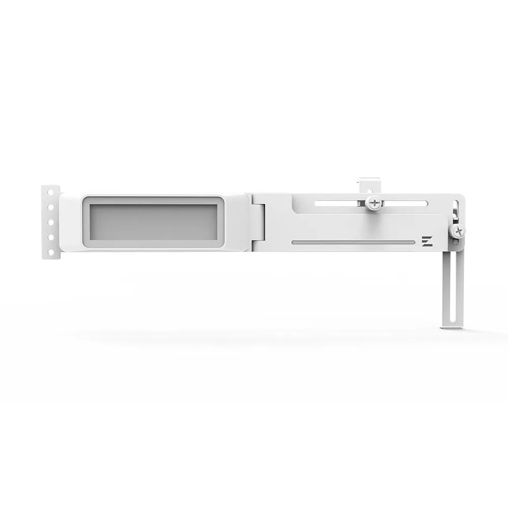 Тримач VGA з дисплеєм Zalman ZM-VS3 DS,  5V 3Pin ARGB, USB 9Pin ARGB, білий