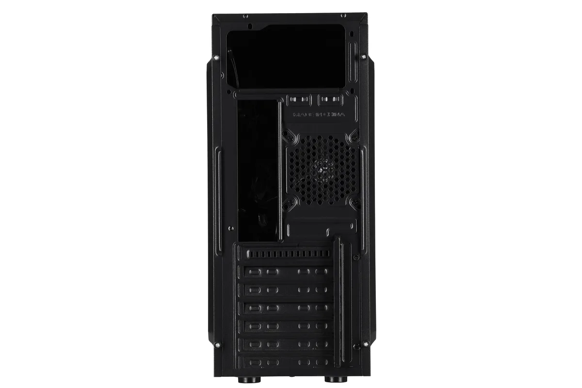 Корпус 2E Alfa E130 без БЖ 2xUSB3.0, 1xUSB2.0, 1x80мм, VGA 320мм, ATX, чорний