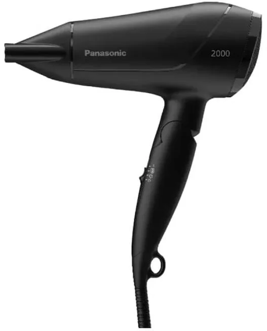 Фен дорожній Panasonic, 2000 Вт, 3 налаштування, чорний.