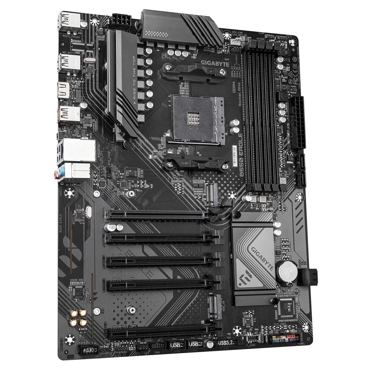 Материнська плата GIGABYTE B550 ATX AM4 4xDDR4 M.2 HDMI 128ГБ