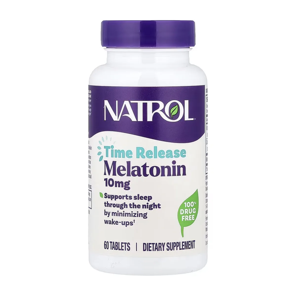 Мелатонін Natrol уповільненого вивільнення 10 мг 60 таблеток