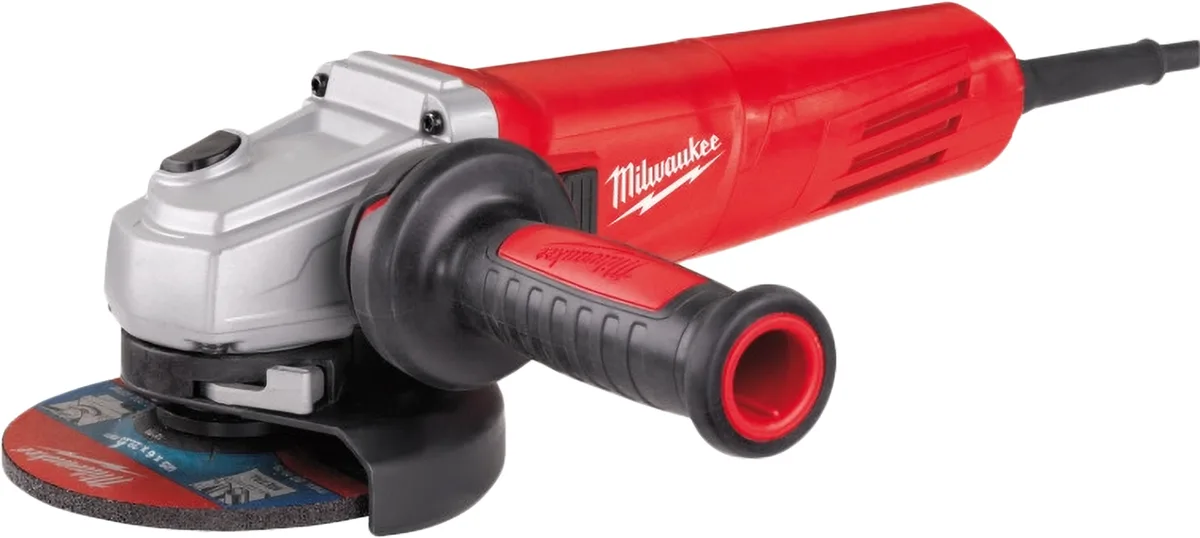 Угловая шлифмашина Milwaukee 125 мм 1200 Вт для шлифования металла и бетона профессиональный инструмент