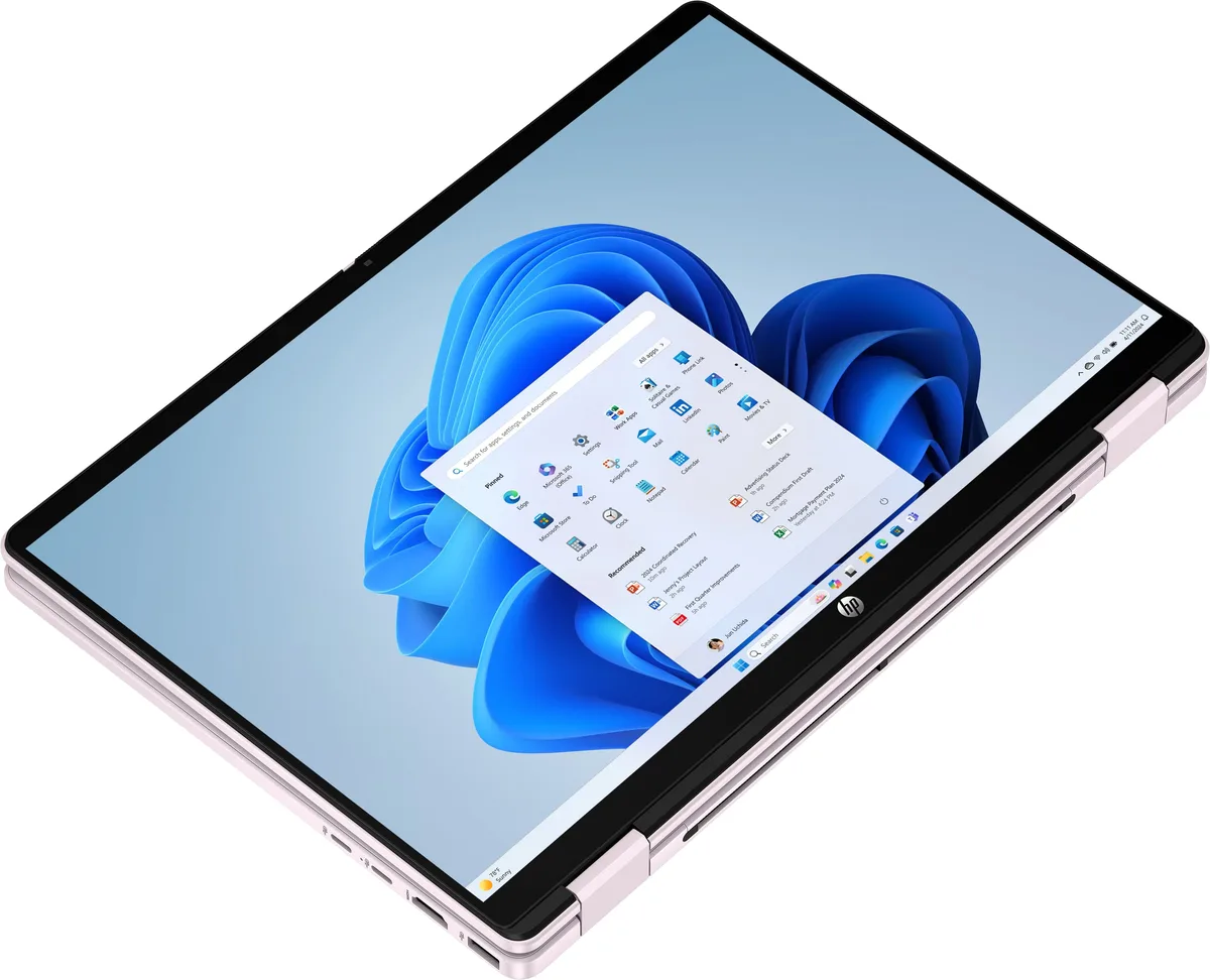 Ноутбук HP 14" IPS Touch 16GB SSD 1TB рожевий