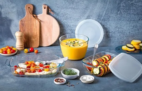 Форма Pyrex боросилікатне скло 31х20х6 см прозора