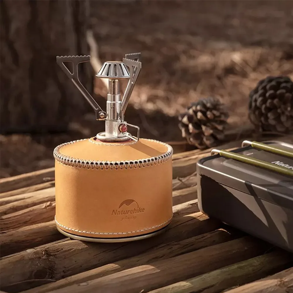 Пальник газовий Naturehike міні складний 2200 Вт мідь алюміній нержавіюча сталь 104х78 мм