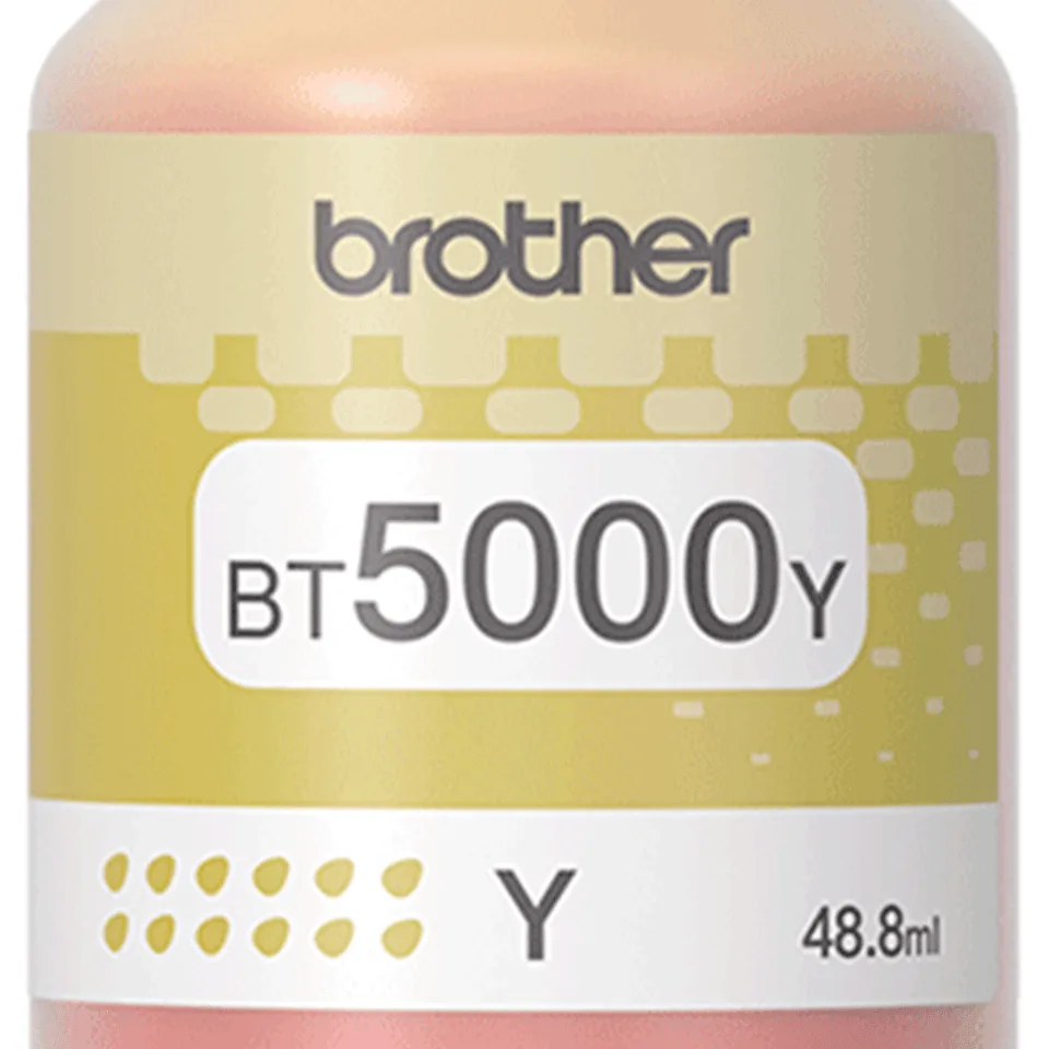 Чорнила Brother BT5000Y жовті 5000 мл