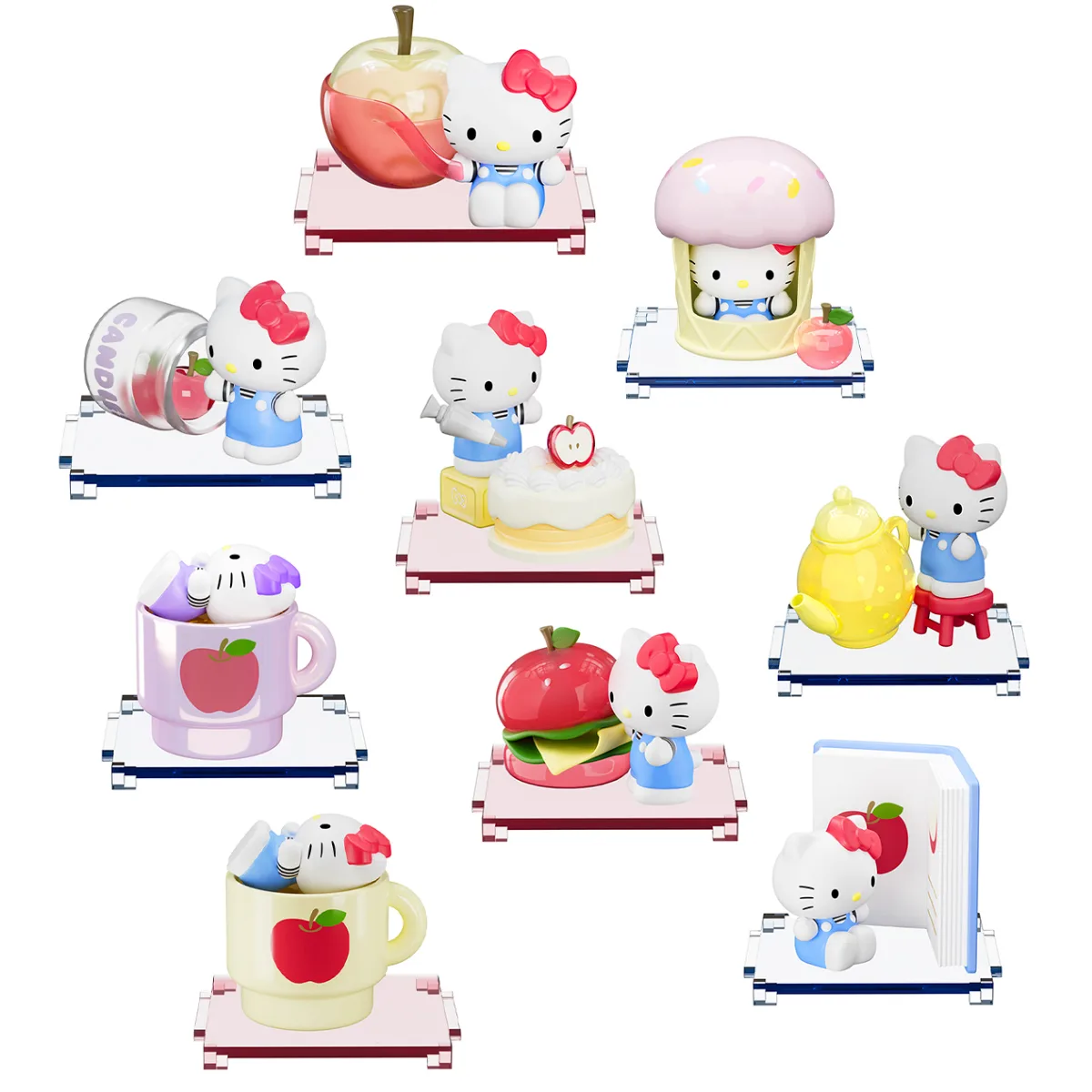 Фігурка Pop Top Hello Kitty 5 см полівінілхлорид яблучна