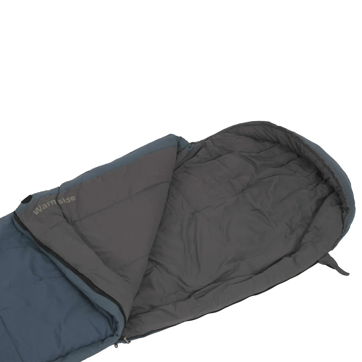 Спальний мішок Bo-Camp Polyester 230х80 см Синій/Сірий