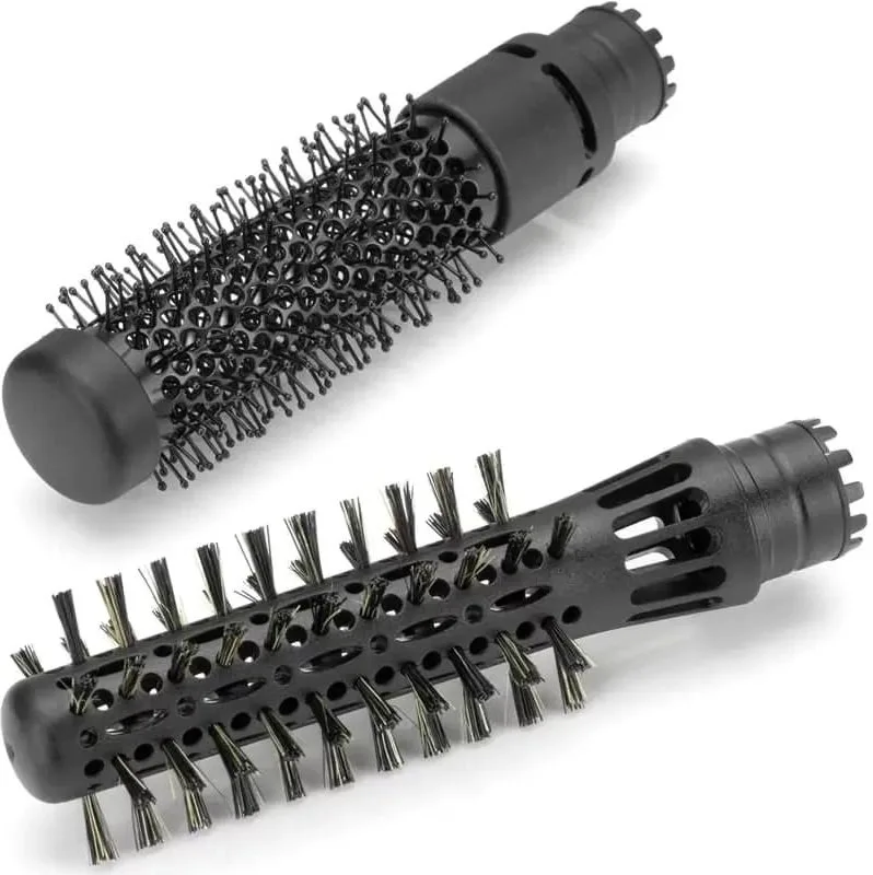 Фен-щетка Babyliss Airsyler Shape, 300Вт, 2 скорости, холодный обдув, 2 насадки, черный