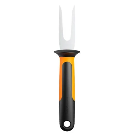 Вилка для риби Fiskars Functional Form, 19 см, нержавіюча сталь, пластик, чорного кольору.