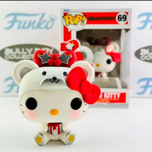 Ігрова фігурка аніме Funko Pop! Кітт в костюмі ведмедя для поп-культури.