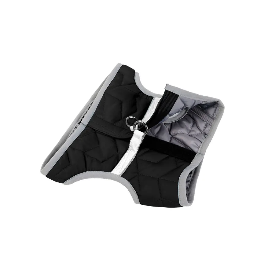 Шлея м'яка AiryVest ONE 18-20 см Нейлон XS1 чорна