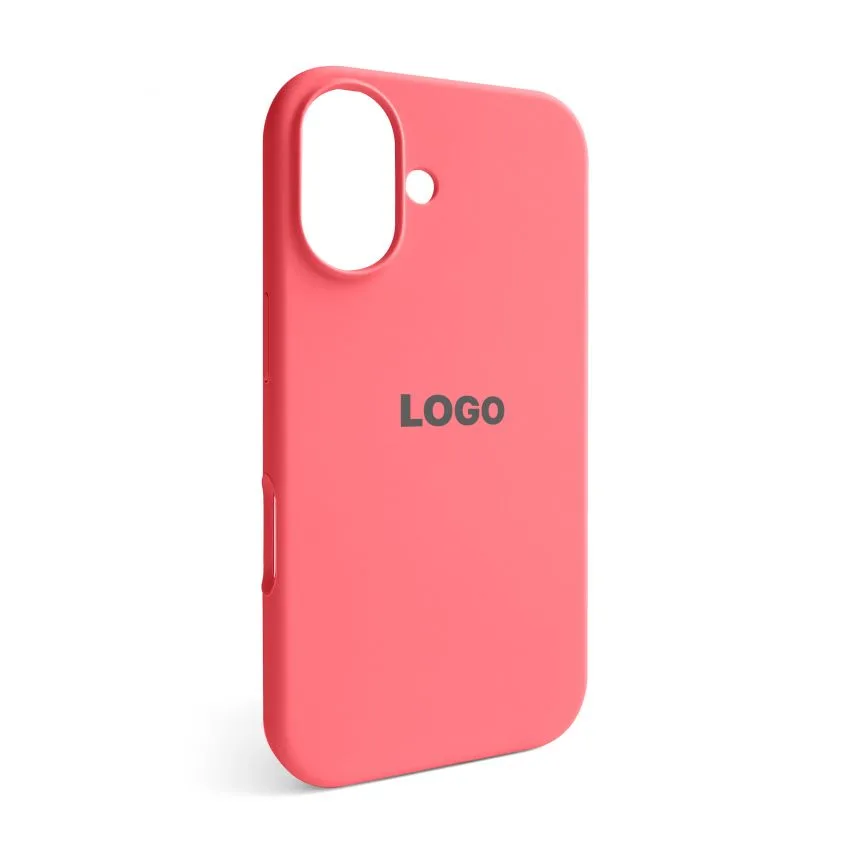 Чохол Silicone Case для Apple iPhone силіконовий 16 рожевий